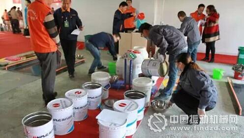 南方路机提供的高品质机制砂、石配制C40自密实混凝土