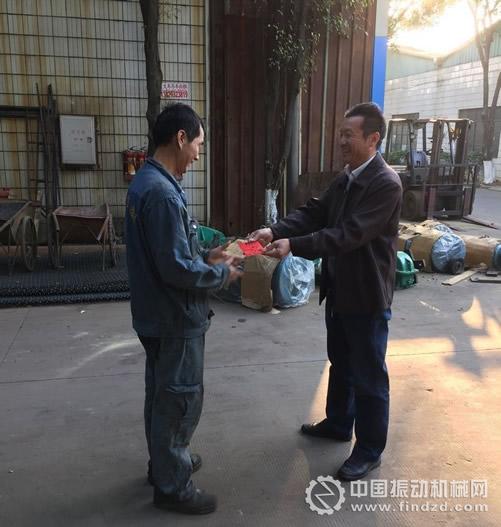 磊蒙机械举办振动筛焊接技术比赛