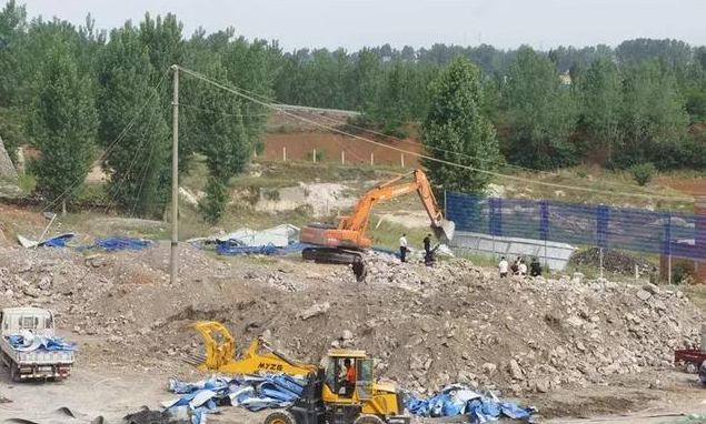 邓州市对违法开采矿产资源和破坏生态环境的行为说NO
