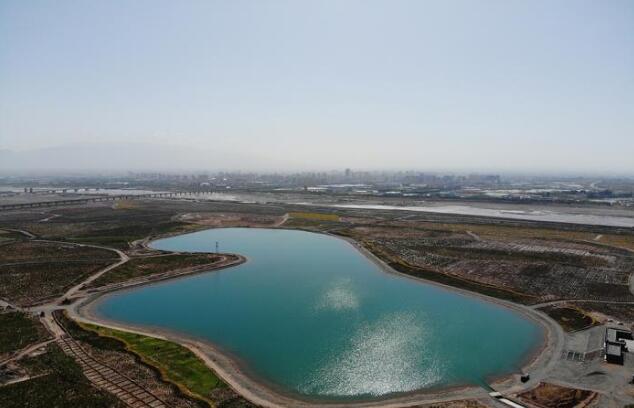 2019年张掖市新建扩建城市生态景观林，增加国土绿化面积。（资料图）