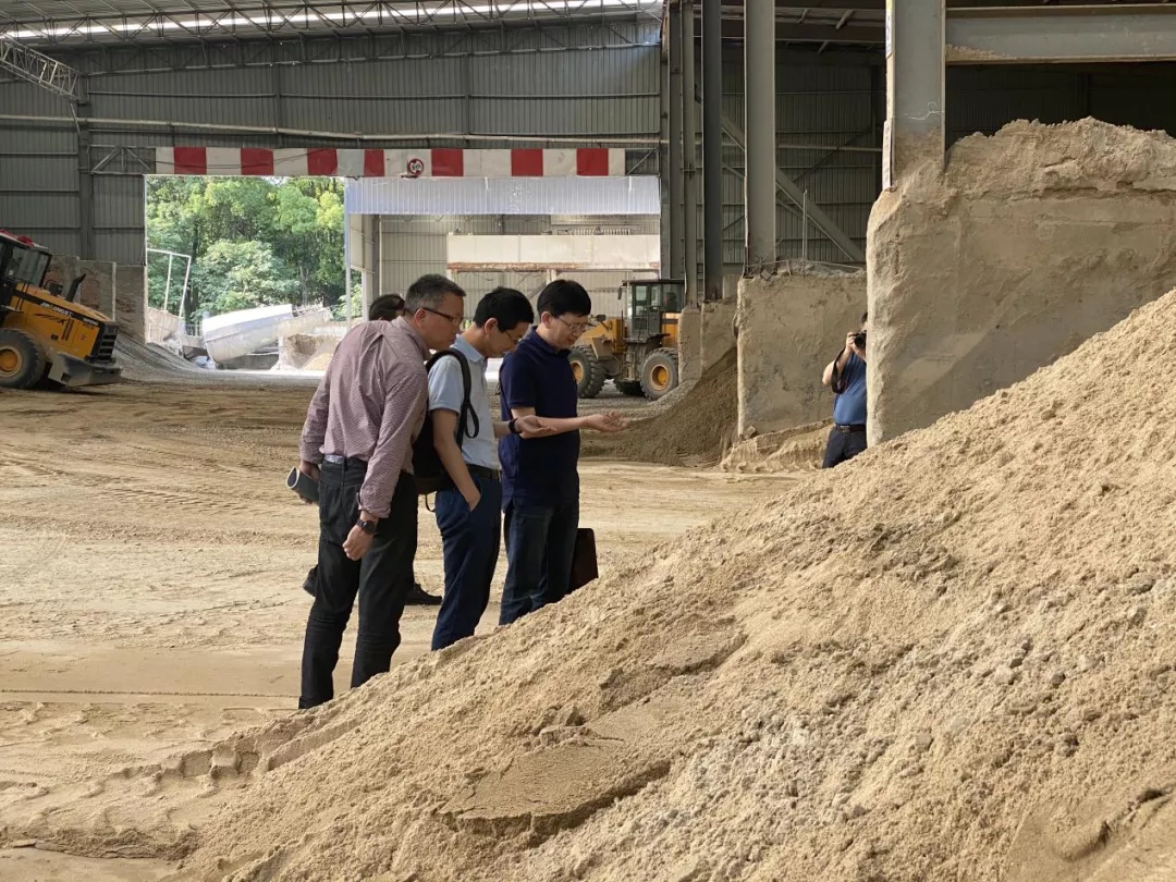 市建材管理服务中心对建筑用砂进行质量抽检