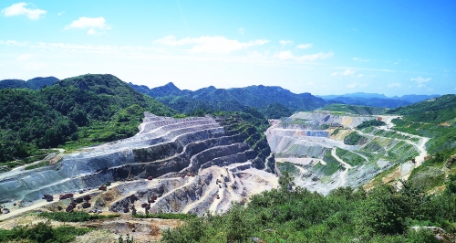 福泉分公司积极践打造绿色矿山