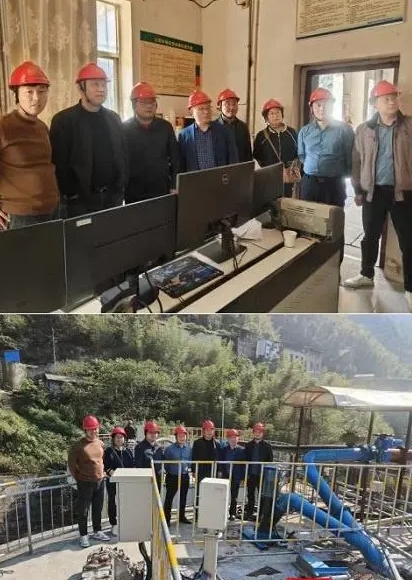 项目验收现场。